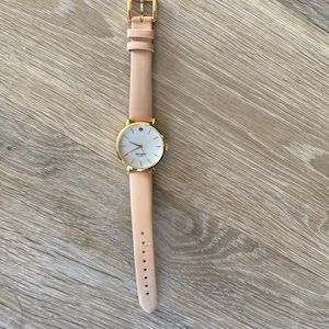 Kate Spade Light Pink and Gold Watch